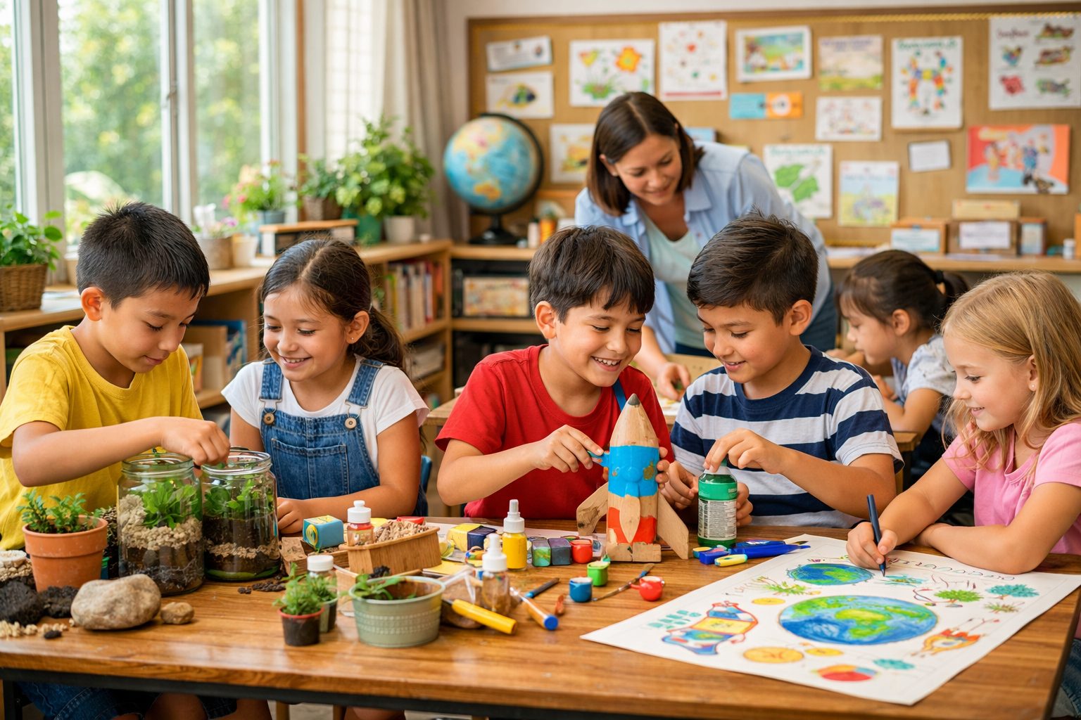 Pembelajaran Berbasis Proyek untuk Anak SD: Cara Seru Membuat Anak ...